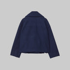 Women’s Short Coat With Wide Lapels