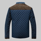 Men’s Quilted Jacket With Stand Collar