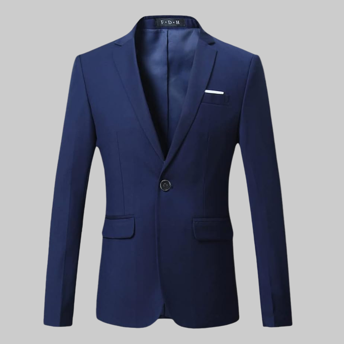 Men’s Two-Button Tailored Blazer