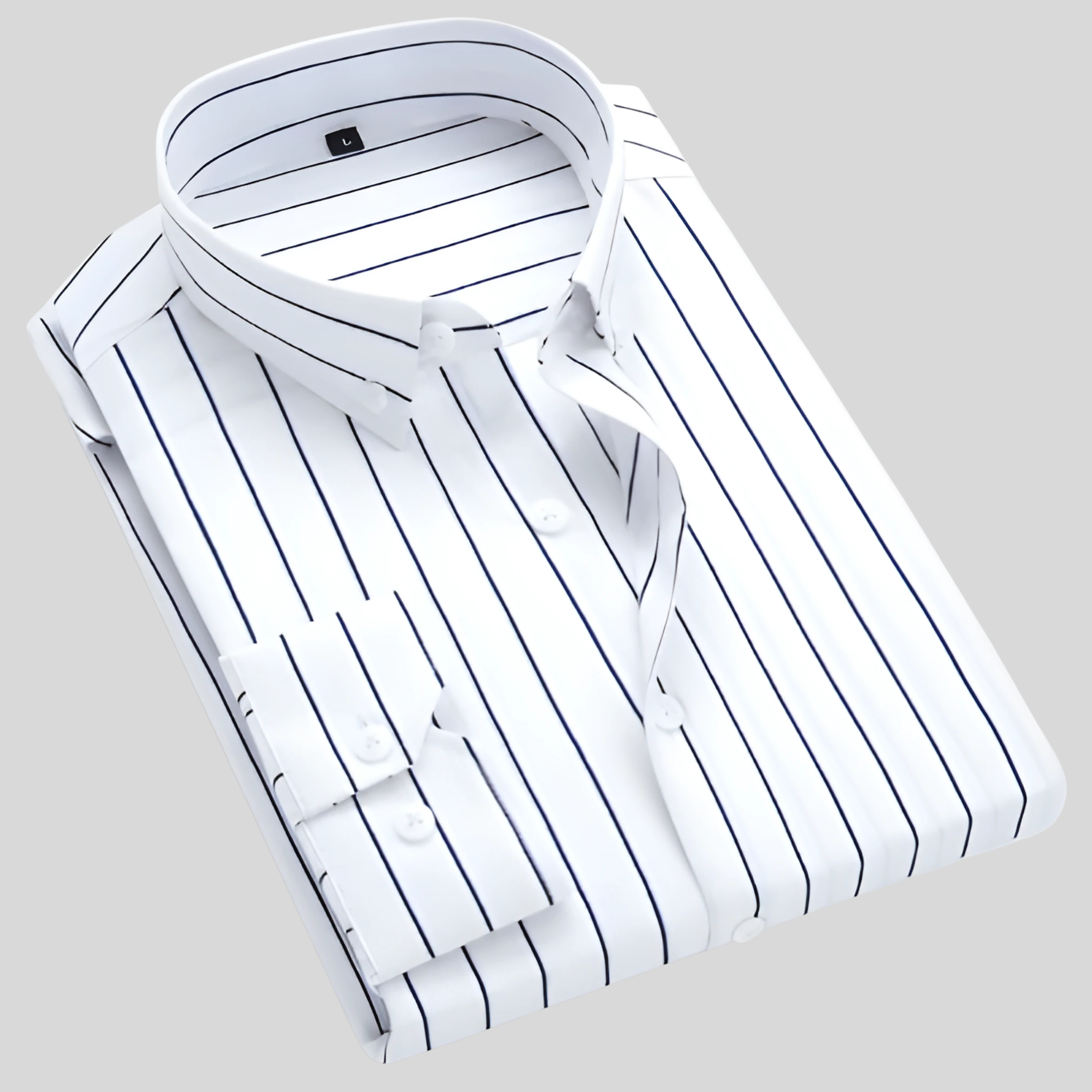 Men’s Striped Long Sleeve Shirt