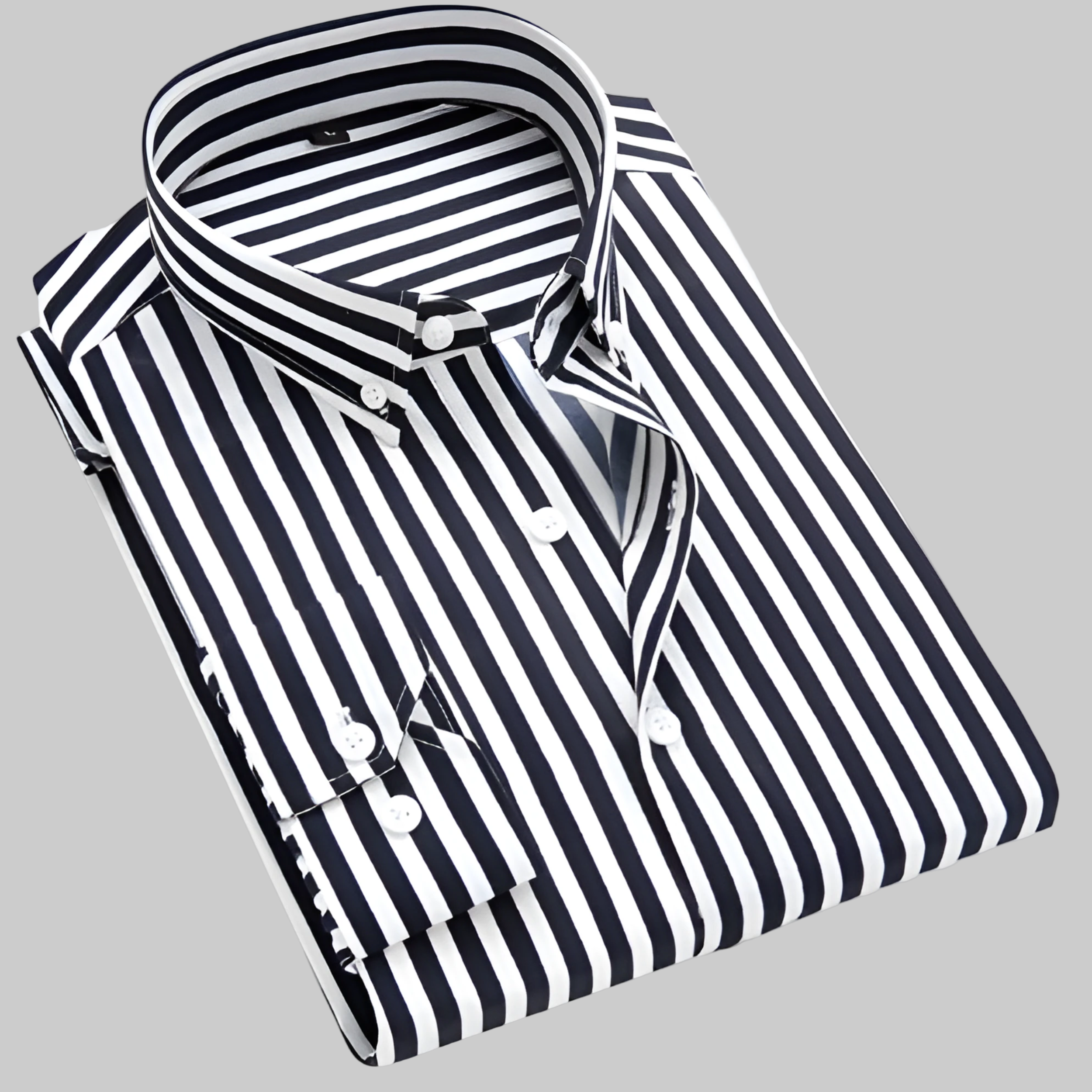 Men’s Striped Long Sleeve Shirt