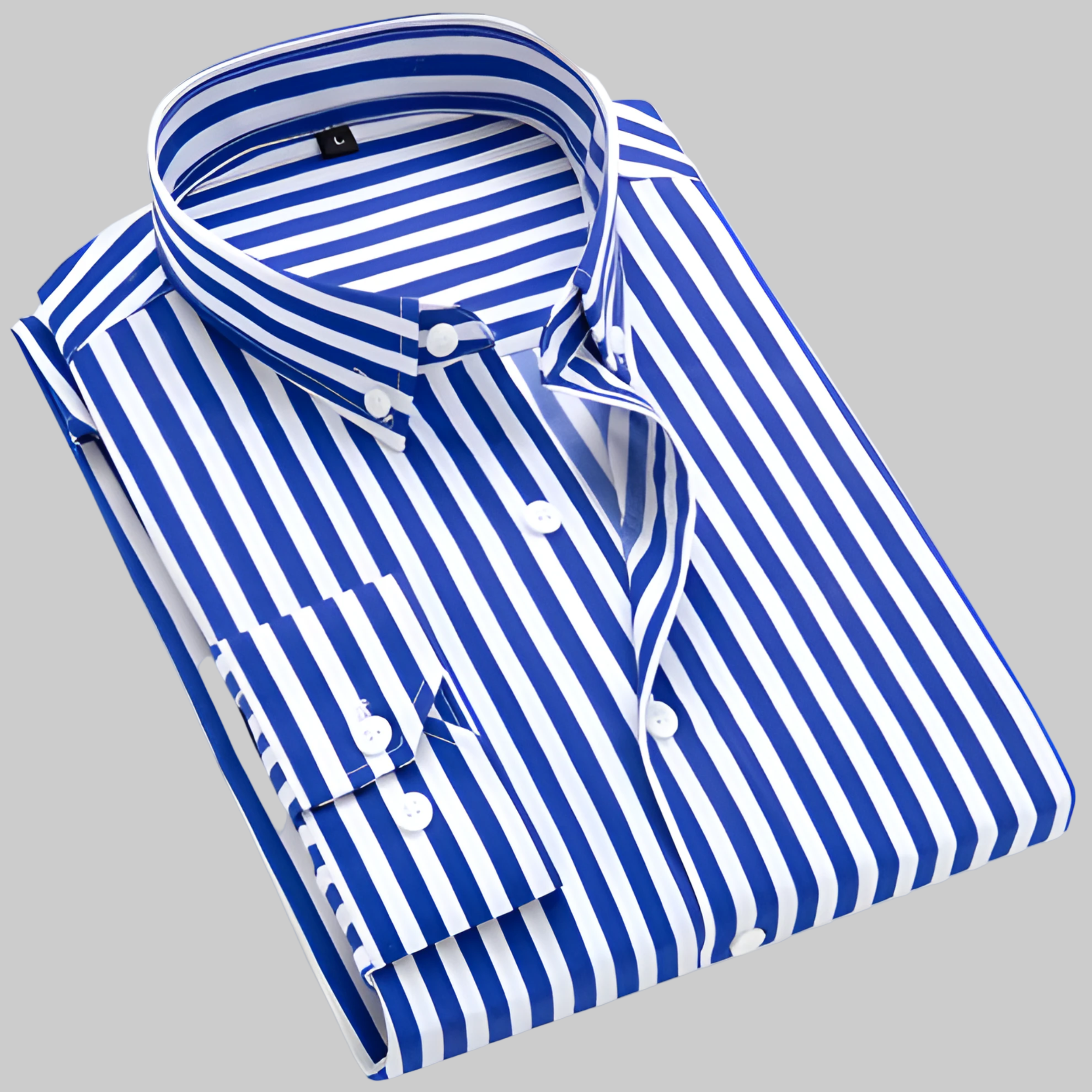 Men’s Striped Long Sleeve Shirt