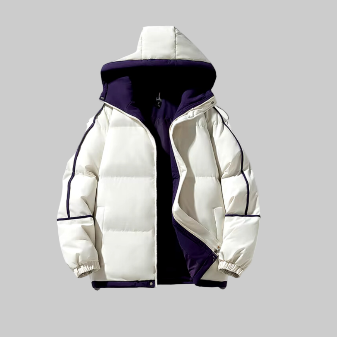 Unisex Puffer Parka With Hood