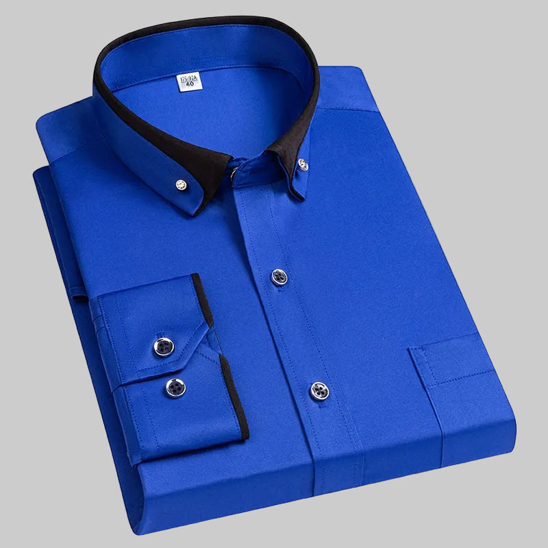 Men’s Shirt With Contrast Collar