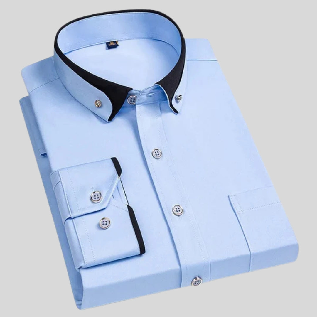 Men’s Shirt With Contrast Collar