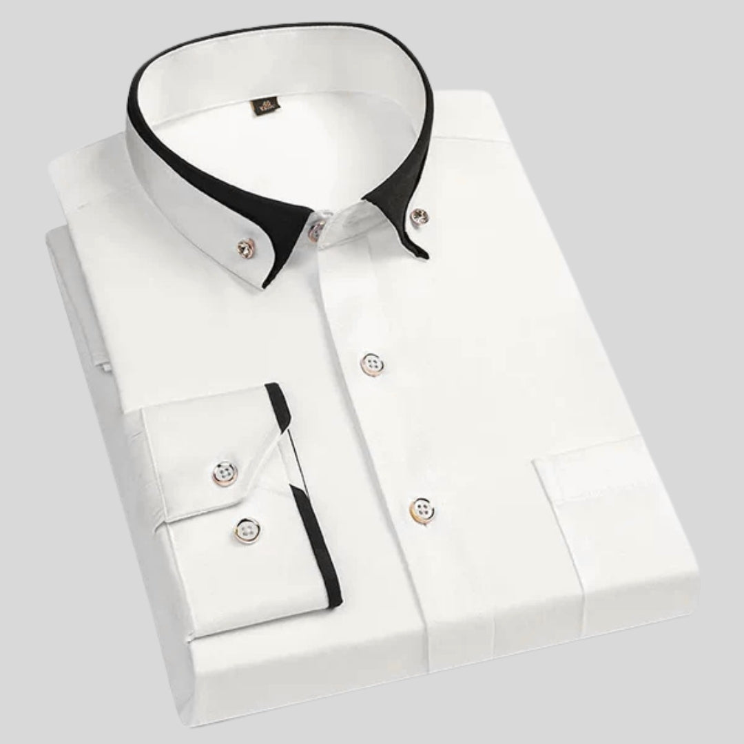 Men’s Shirt With Contrast Collar