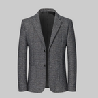 Men’s Slim Fit Plaid Blazer