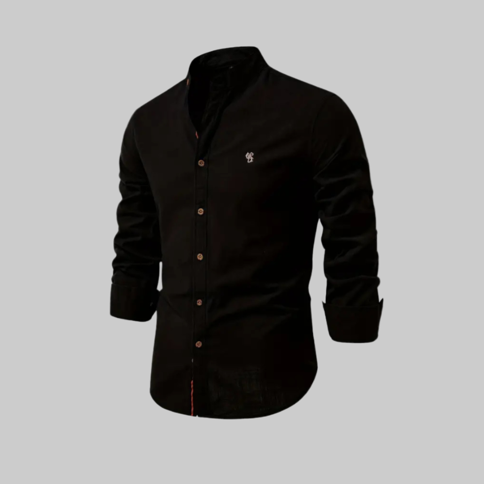 Men’s Long Sleeve Stand Collar