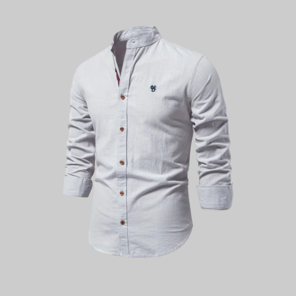 Men’s Long Sleeve Stand Collar