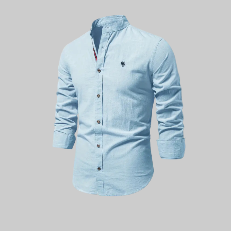 Men’s Long Sleeve Stand Collar