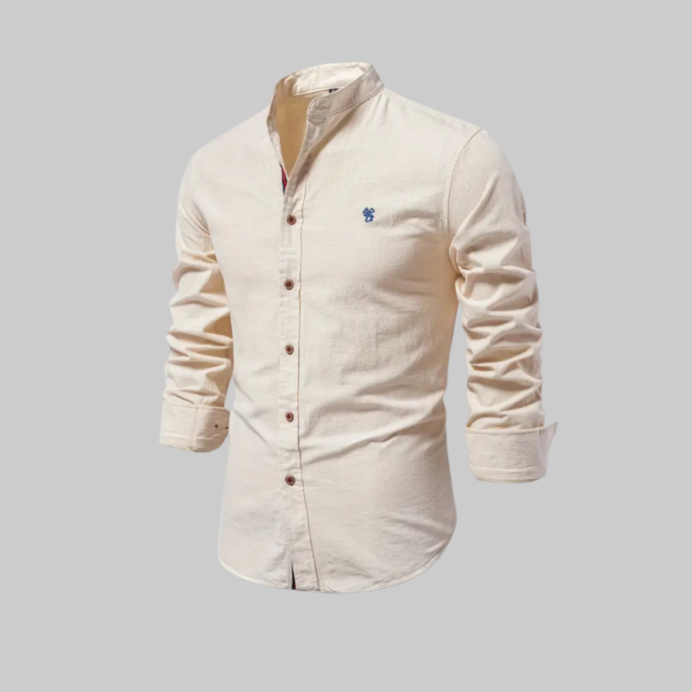 Men’s Long Sleeve Stand Collar