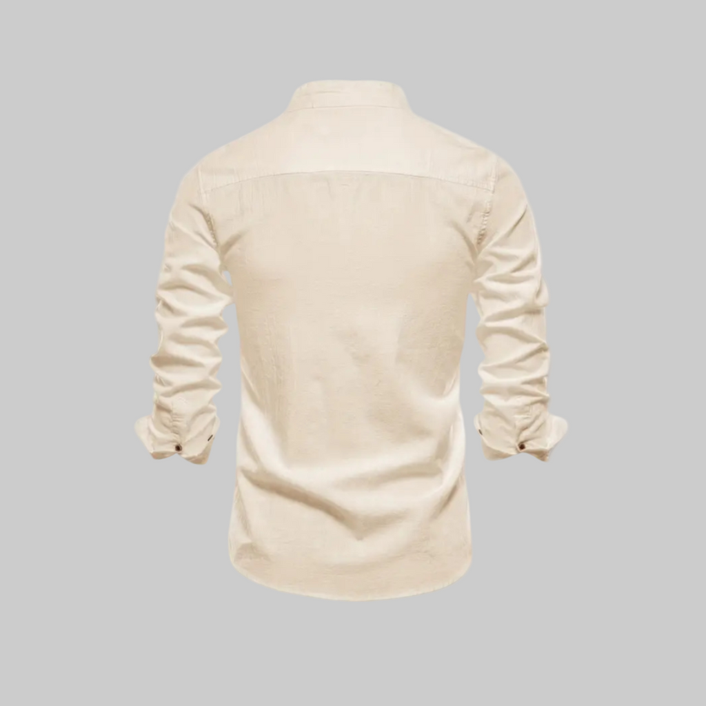 Men’s Long Sleeve Stand Collar