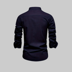 Men’s Long Sleeve Stand Collar