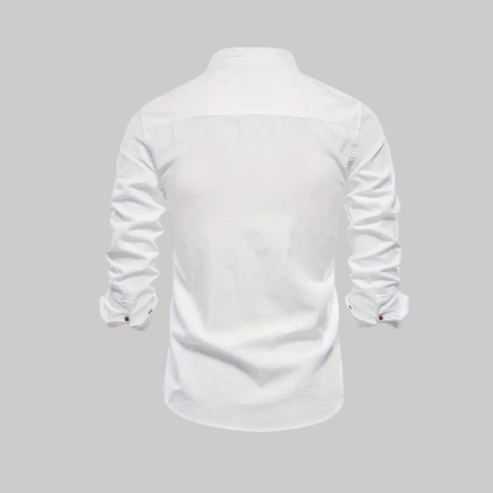Men’s Long Sleeve Stand Collar